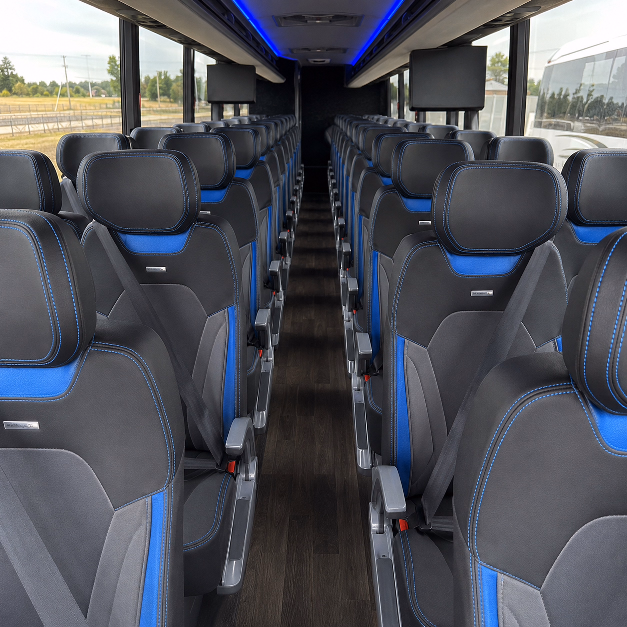 hamden religious group transportation onboard seating