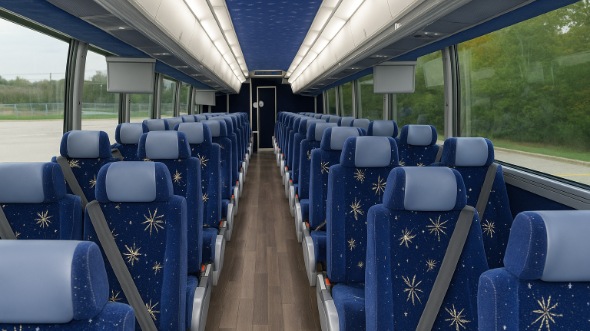 hamden 55 passenger charter bus rental