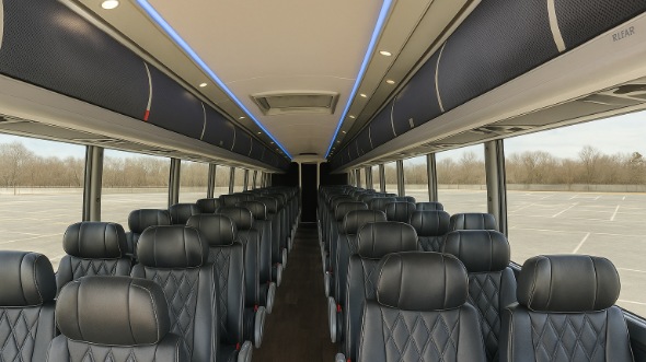 hamden 56 passenger charter bus rental