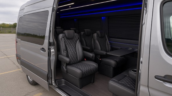 hamden sprinter van with driver rental